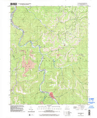 SYLVESTER, WV HISTORICAL MAP GEOPDF 7.5X