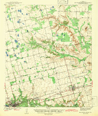 BIG SPRING NORTH, TX HISTORICAL MAP GEOP