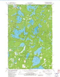 PRESQUE ISLE, WI-MI HISTORICAL MAP GEOPD