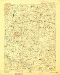 FREDERICK, MD-VA HISTORICAL MAP GEOPDF 3
