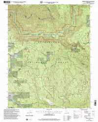 JAWBONE RIDGE, CA HISTORICAL MAP GEOPDF
