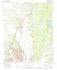 TUPELO, MS HISTORICAL MAP GEOPDF 7.5X7.5