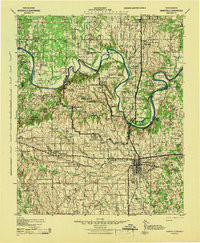 GAINESVILLE, TX-OK HISTORICAL MAP GEOPDF