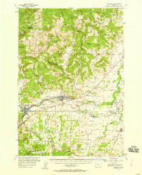 SHERIDAN, OR HISTORICAL MAP GEOPDF 15X15