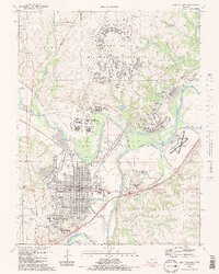 JUNCTION CITY, KS HISTORICAL MAP GEOPDF