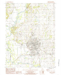 CHILLICOTHE, MO HISTORICAL MAP GEOPDF 7.