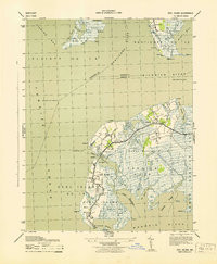 DEAL ISLAND, MD HISTORICAL MAP GEOPDF 7.