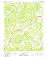 STANTON, MO HISTORICAL MAP GEOPDF 7.5X7.