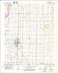 BERNIE, MO HISTORICAL MAP GEOPDF 7.5X7.5