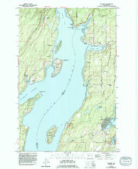 VAUGHN, WA HISTORICAL MAP GEOPDF 7.5X7.5