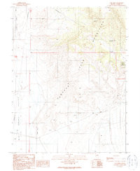 CAPE HORN, NV HISTORICAL MAP GEOPDF 7.5X