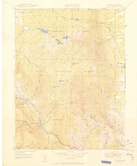 CASCADE, CO HISTORICAL MAP GEOPDF 7.5X7.