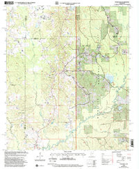 POLKVILLE, MS HISTORICAL MAP GEOPDF 7.5X