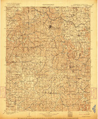 EUREKA SPRINGS, AR-MO HISTORICAL MAP GEO