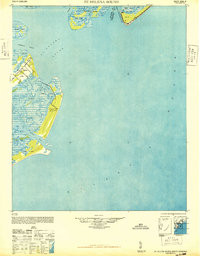 SAINT HELENA SOUND, SC HISTORICAL MAP GE