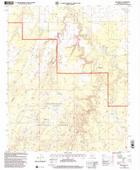 RED KNOLL, AZ HISTORICAL MAP GEOPDF 7.5X