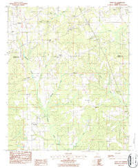 WHITE CITY, AL HISTORICAL MAP GEOPDF 7.5