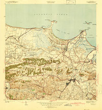 BAYAMON, PR HISTORICAL MAP GEOPDF 7.5X7.