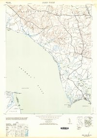 PINEY POINT, MD-VA HISTORICAL MAP GEOPDF