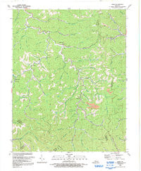 DAVID, KY HISTORICAL MAP GEOPDF 7.5X7.5