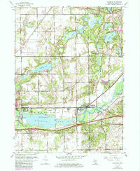 GALESBURG, MI HISTORICAL MAP GEOPDF 7.5X