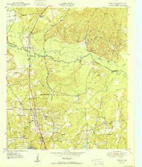 REDLAND, TX HISTORICAL MAP GEOPDF 7.5X7.