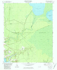 HADNOT CREEK, NC HISTORICAL MAP GEOPDF 7