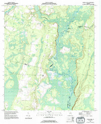 BOONS LAKE, GA HISTORICAL MAP GEOPDF 7.5