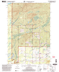NORTH IRONWOOD, MI-WI HISTORICAL MAP GEO
