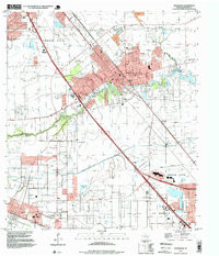 DICKINSON, TX HISTORICAL MAP GEOPDF 7.5X