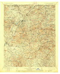 ELLIJAY, GA-NC-TN HISTORICAL MAP GEOPDF