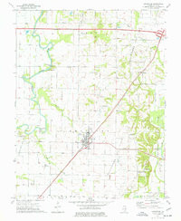 CROSSVILLE, IL HISTORICAL MAP GEOPDF 7.5