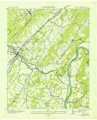 SPRING CITY, TN HISTORICAL MAP GEOPDF 7.