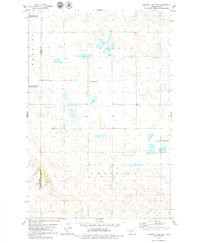 HARRIET LAKE SE, ND HISTORICAL MAP GEOPD