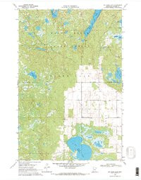 BIG RUSH LAKE, MN HISTORICAL MAP GEOPDF