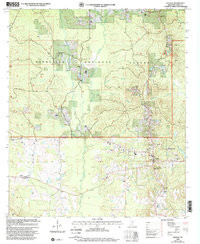 RALEIGH, MS HISTORICAL MAP GEOPDF 7.5X7.