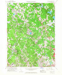 WILMINGTON, MA HISTORICAL MAP GEOPDF 7.5