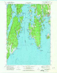 BOOTHBAY HARBOR, ME HISTORICAL MAP GEOPD