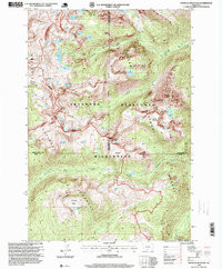 PINNACLE MOUNTAIN, MT HISTORICAL MAP GEO