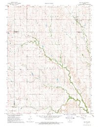 HUNTER, KS HISTORICAL MAP GEOPDF 7.5X7.5