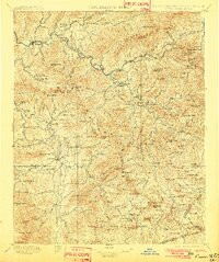 COWEE, NC-SC-GA HISTORICAL MAP GEOPDF 30