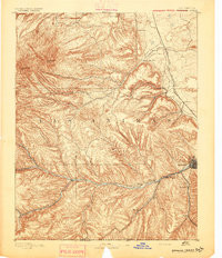 SPANISH PEAKS, CO HISTORICAL MAP GEOPDF