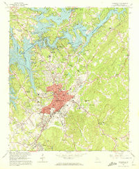 GAINESVILLE, GA HISTORICAL MAP GEOPDF 7.