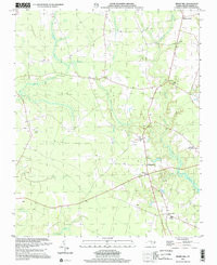 MERRY HILL, NC HISTORICAL MAP GEOPDF 7.5