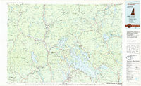 LAKE WINNIPESAUKEE, NH HISTORICAL MAP GE
