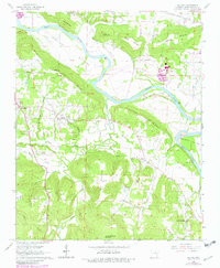 SALADO, AR HISTORICAL MAP GEOPDF 7.5X7.5