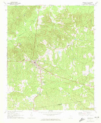 RIDGEWAY, SC HISTORICAL MAP GEOPDF 7.5X7