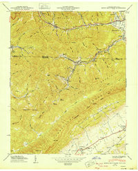 FORK RIDGE, TN-KY HISTORICAL MAP GEOPDF