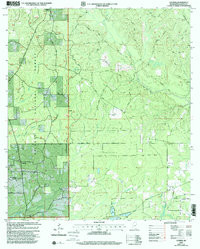 LATIMER, MS HISTORICAL MAP GEOPDF 7.5X7.