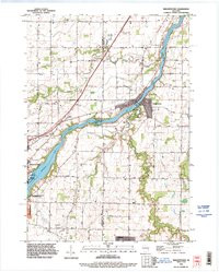 WRIGHTSTOWN, WI HISTORICAL MAP GEOPDF 7.